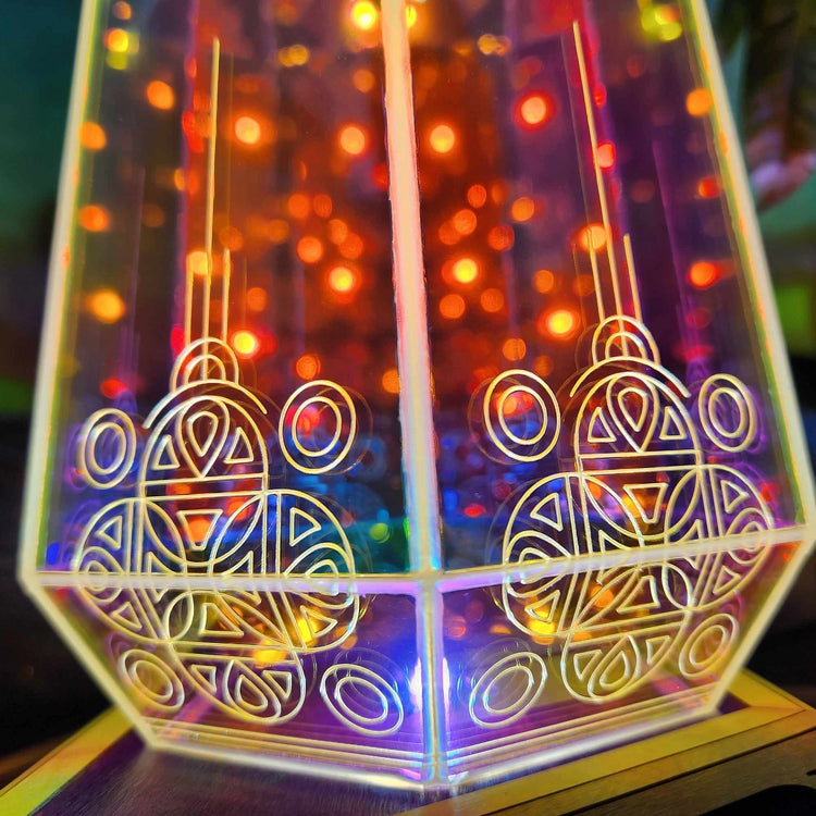 Inspired Spire Prism Lamp
