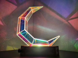 Lunar Light Prism Lamp