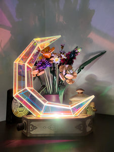 Lunar Light Prism Lamp