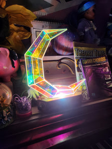 Lunar Light Prism Lamp