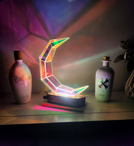 Lunar Light Prism Lamp