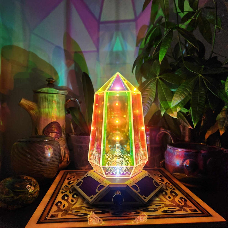 Inspired Spire Prism Lamp